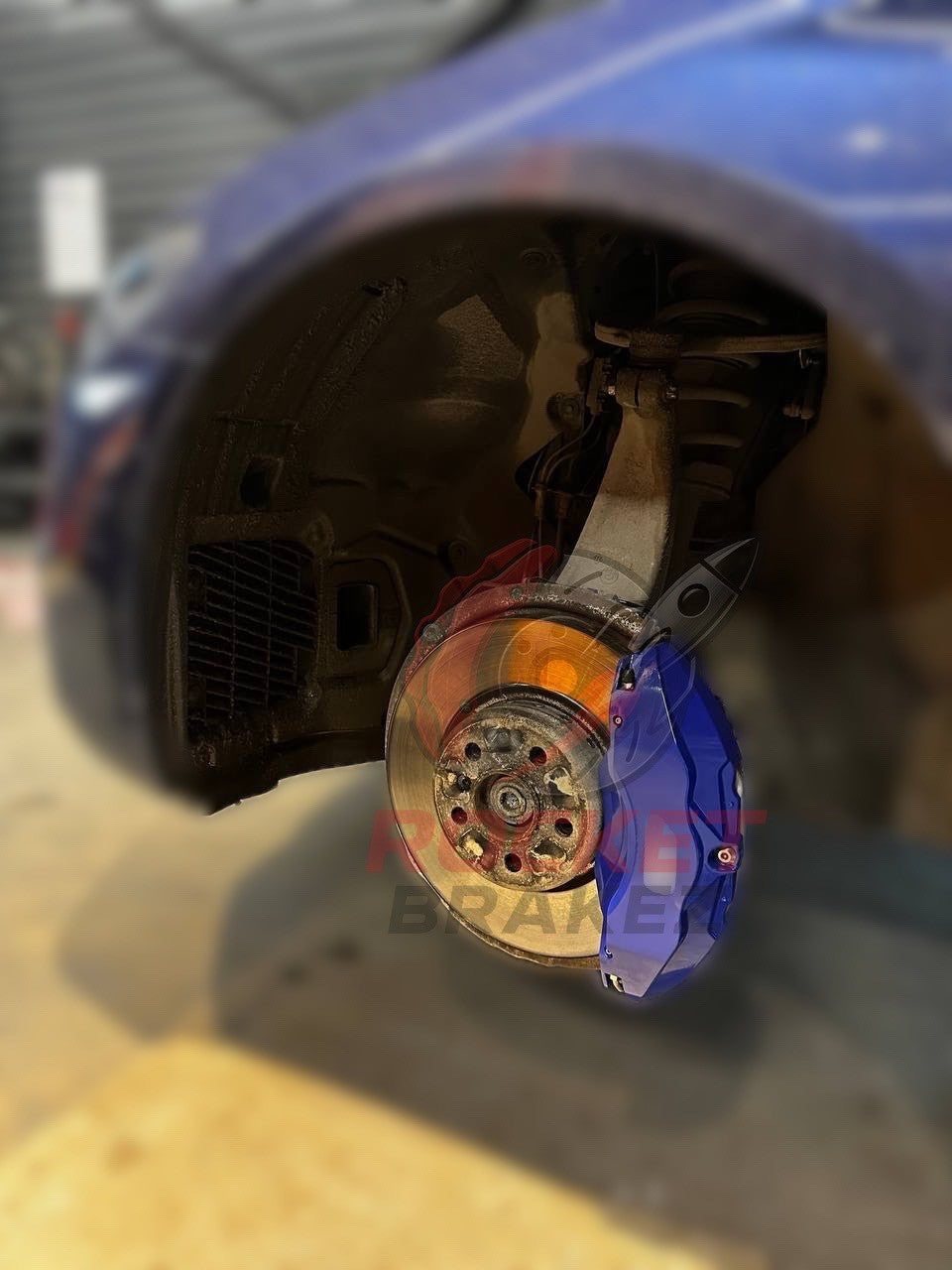 Aftermarket Brake Covers fits on BMW G30 520d — Full Metal, Custom Fit, 17 Color Options