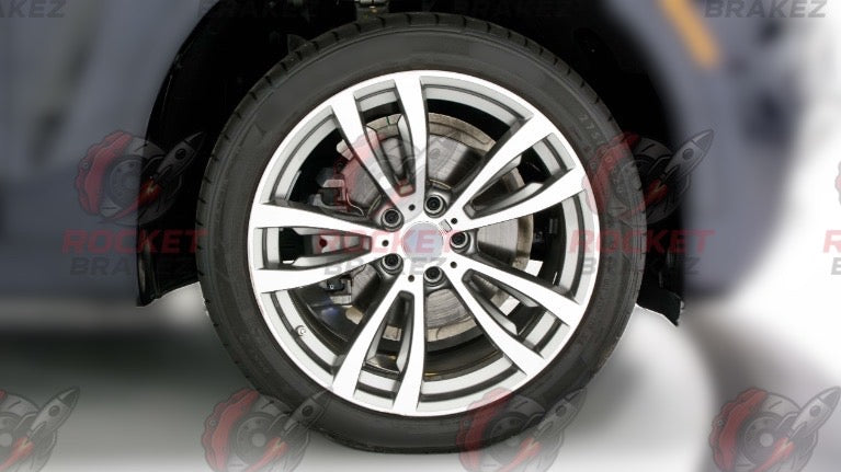 Aftermarket Brake Covers fits on BMW X6 F16 — Full Metal, Custom Fit, 17 Color Options