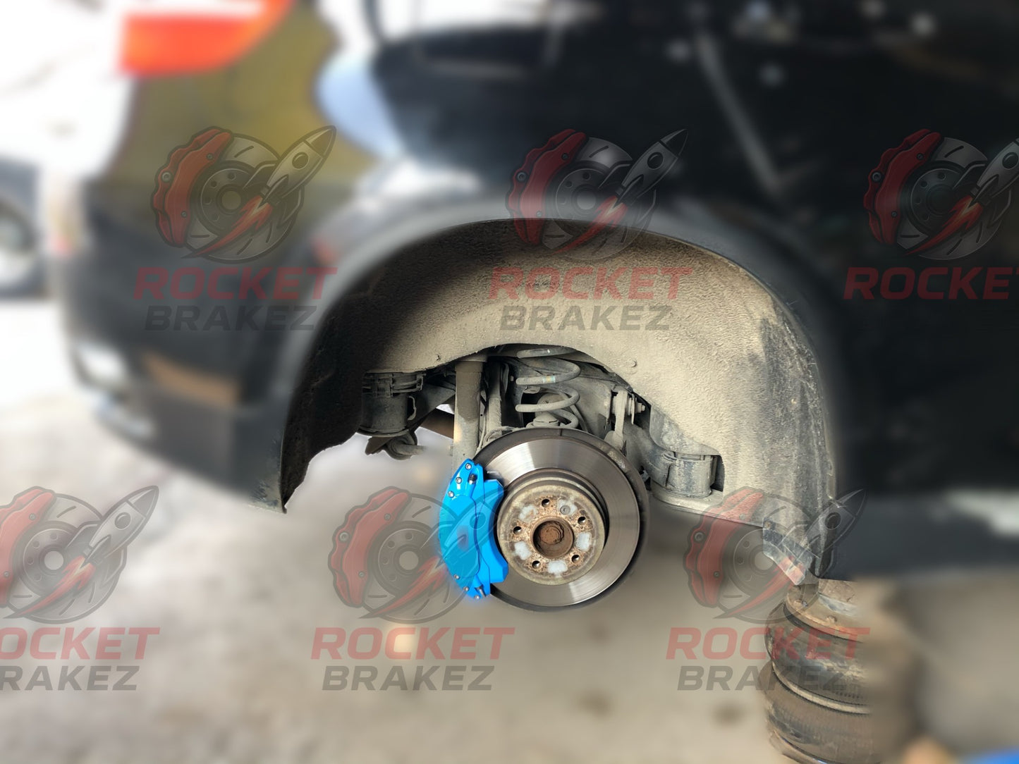 Aftermarket Brake Covers fits on BMW X6 F16 — Full Metal, Custom Fit, 17 Color Options