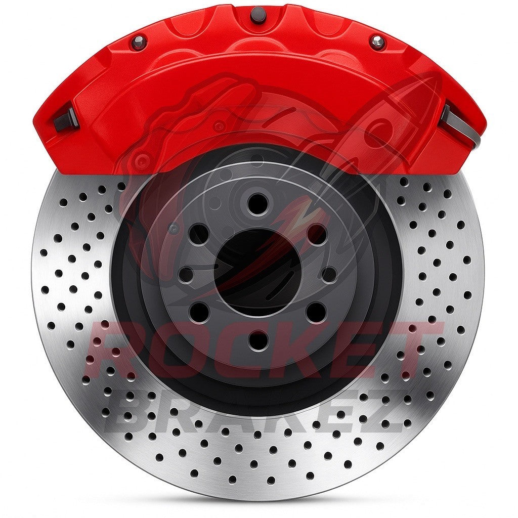 Aftermarket Brake Covers fits on Audi A3 8v 2018 — Full Metal, Custom Fit, 17 Color Options