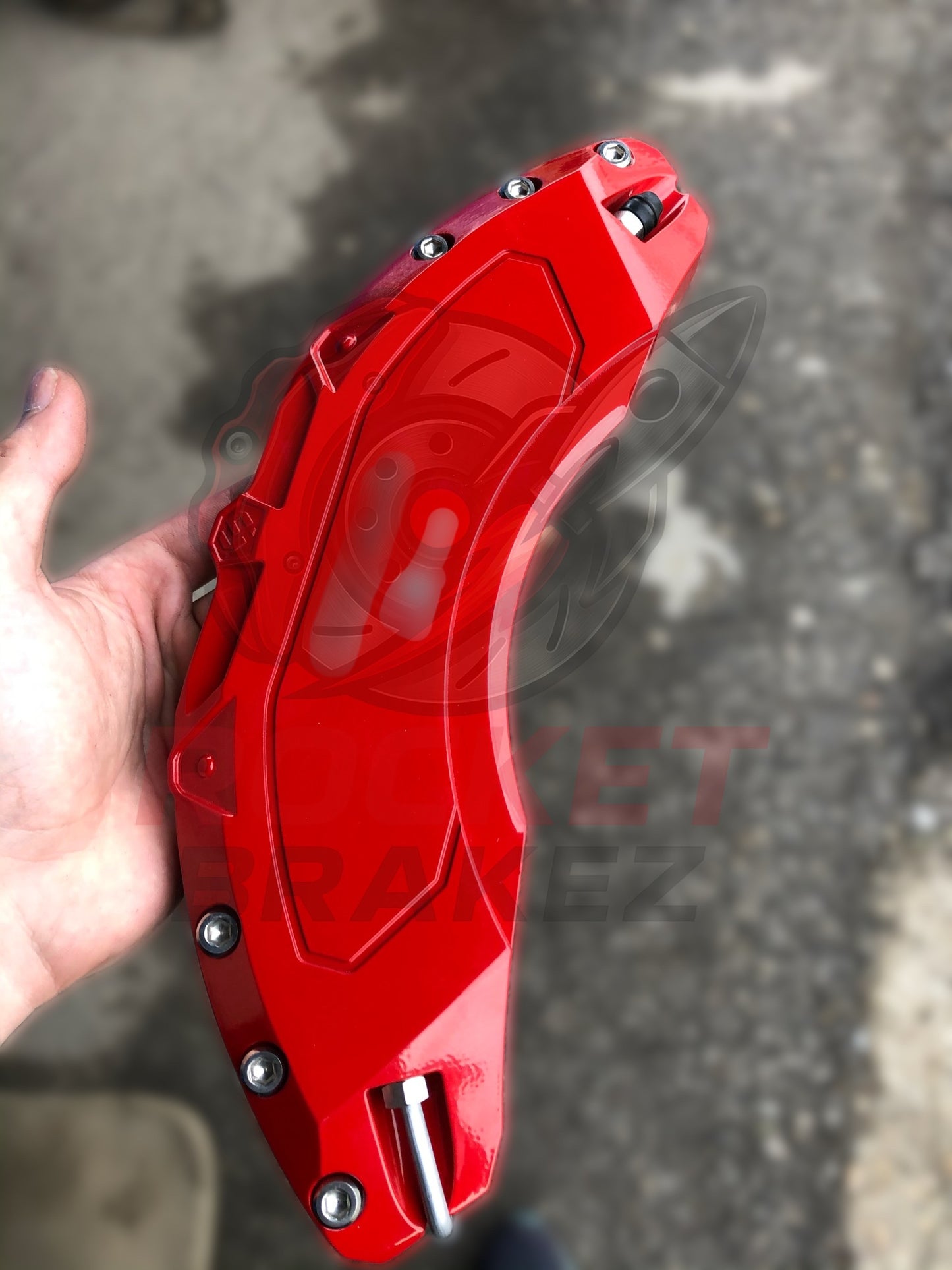 Aftermarket Brake Covers fits on Audi Q3 — Full Metal, Custom Fit, 17 Color Options