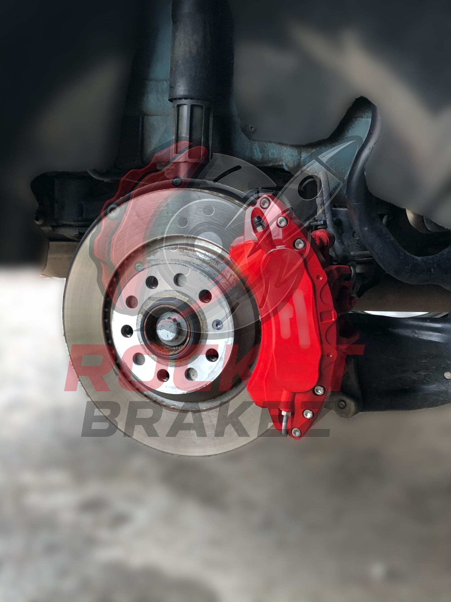 Aftermarket Brake Covers fits on Audi Q3 — Full Metal, Custom Fit, 17 Color Options