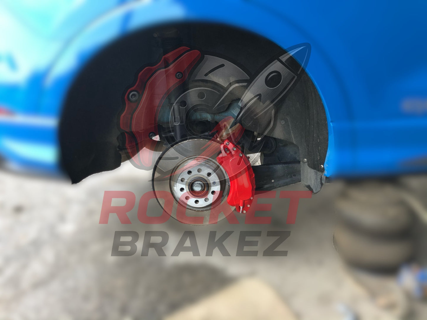 Aftermarket Brake Covers fits on Audi Q3 — Full Metal, Custom Fit, 17 Color Options