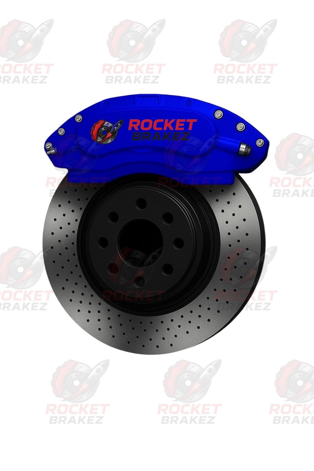 Aftermarket Brake Covers fits on Audi A6 Allroad — Full Metal, Custom Fit, 17 Color Options