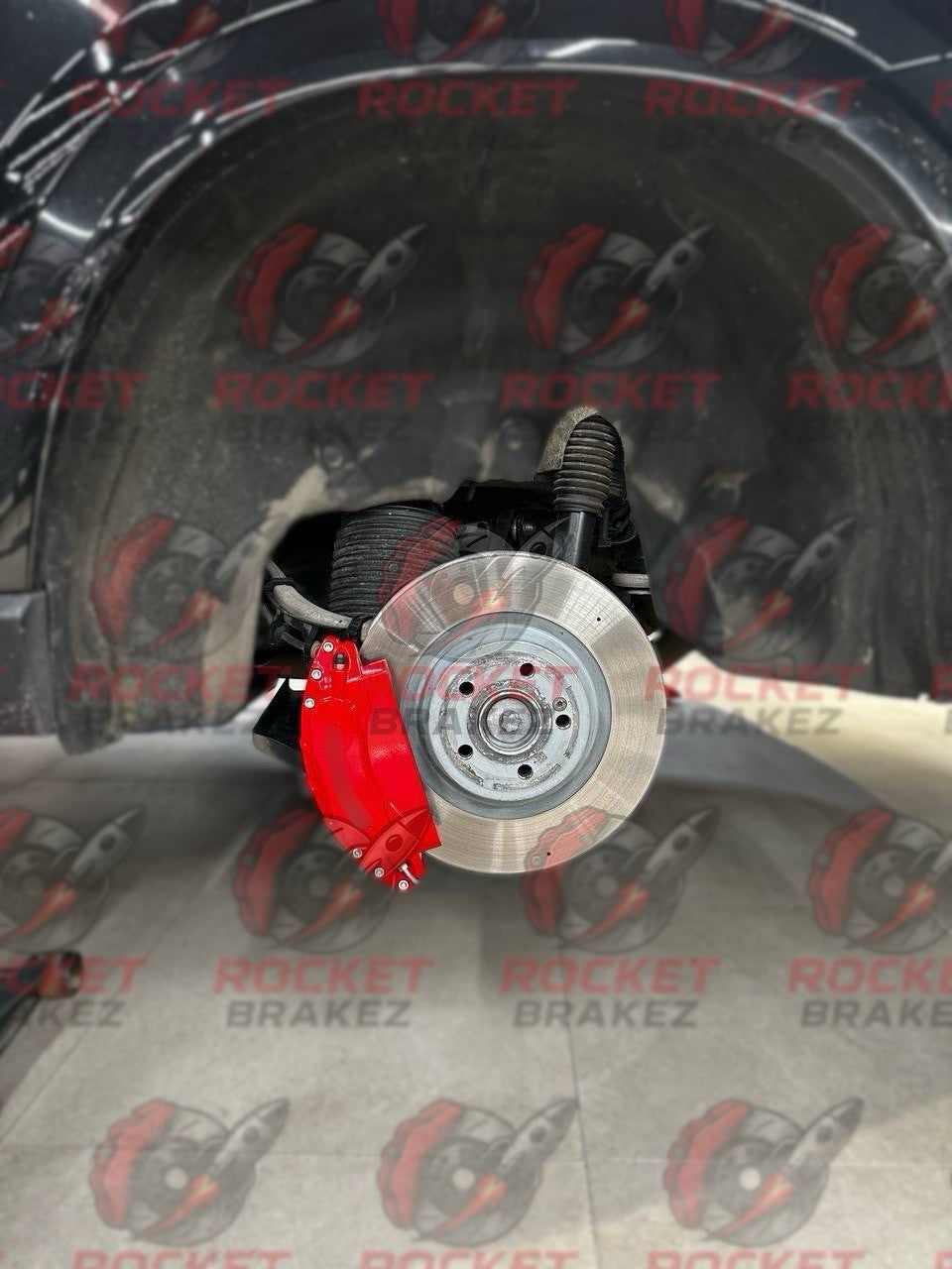 Aftermarket Brake Covers fits on Mercedes w167 gle 53 gle 63 — Full Metal, Custom Fit, 17 Color Options