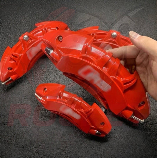 Aftermarket Brake Covers fits on Audi A4 b9 — Full Metal, Custom Fit, 17 Color Options