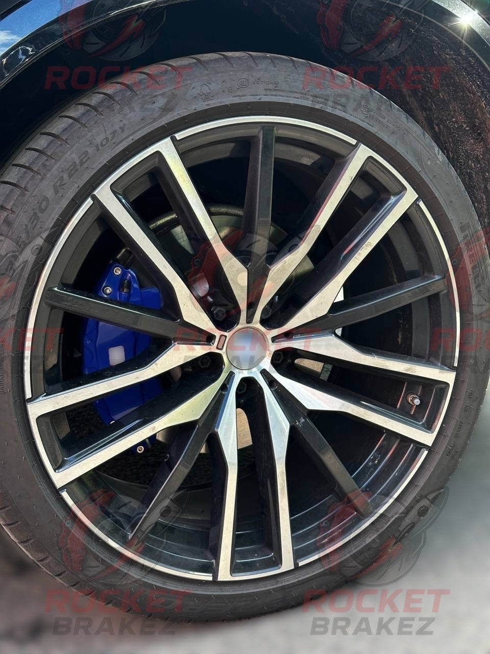 Aftermarket Brake Covers fits on BMW G05 X5 — Full Metal, Custom Fit, 17 Color Options