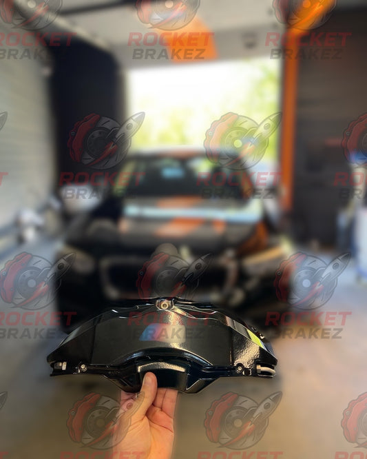 Aftermarket Brake Covers fits on BMW G01 X3 — Full Metal, Custom Fit, 17 Color Options