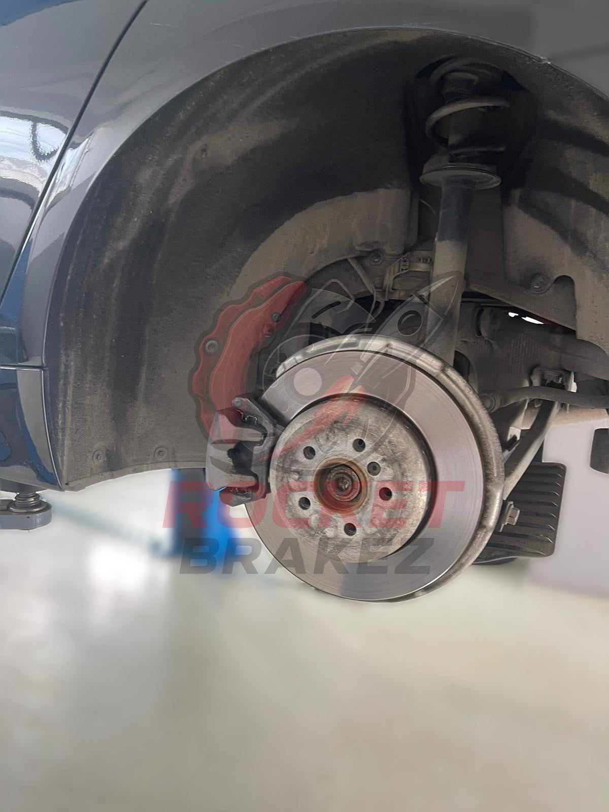 Rocket Brakez Full Metal Brake Caliper Covers for BMW (G30 520d)