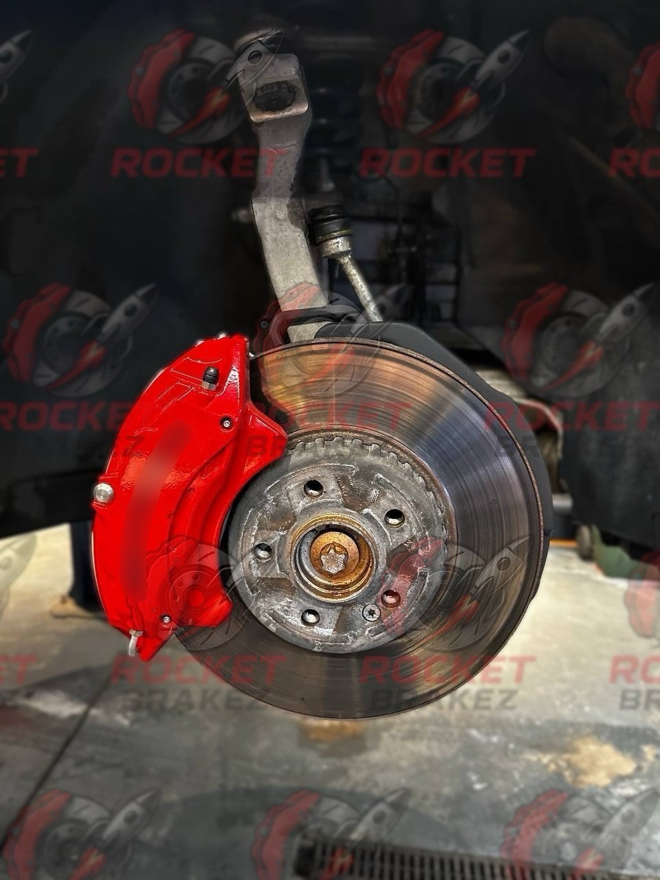Aftermarket Brake Covers fits on Mercedes e class — Full Metal, Custom Fit, 17 Color Options
