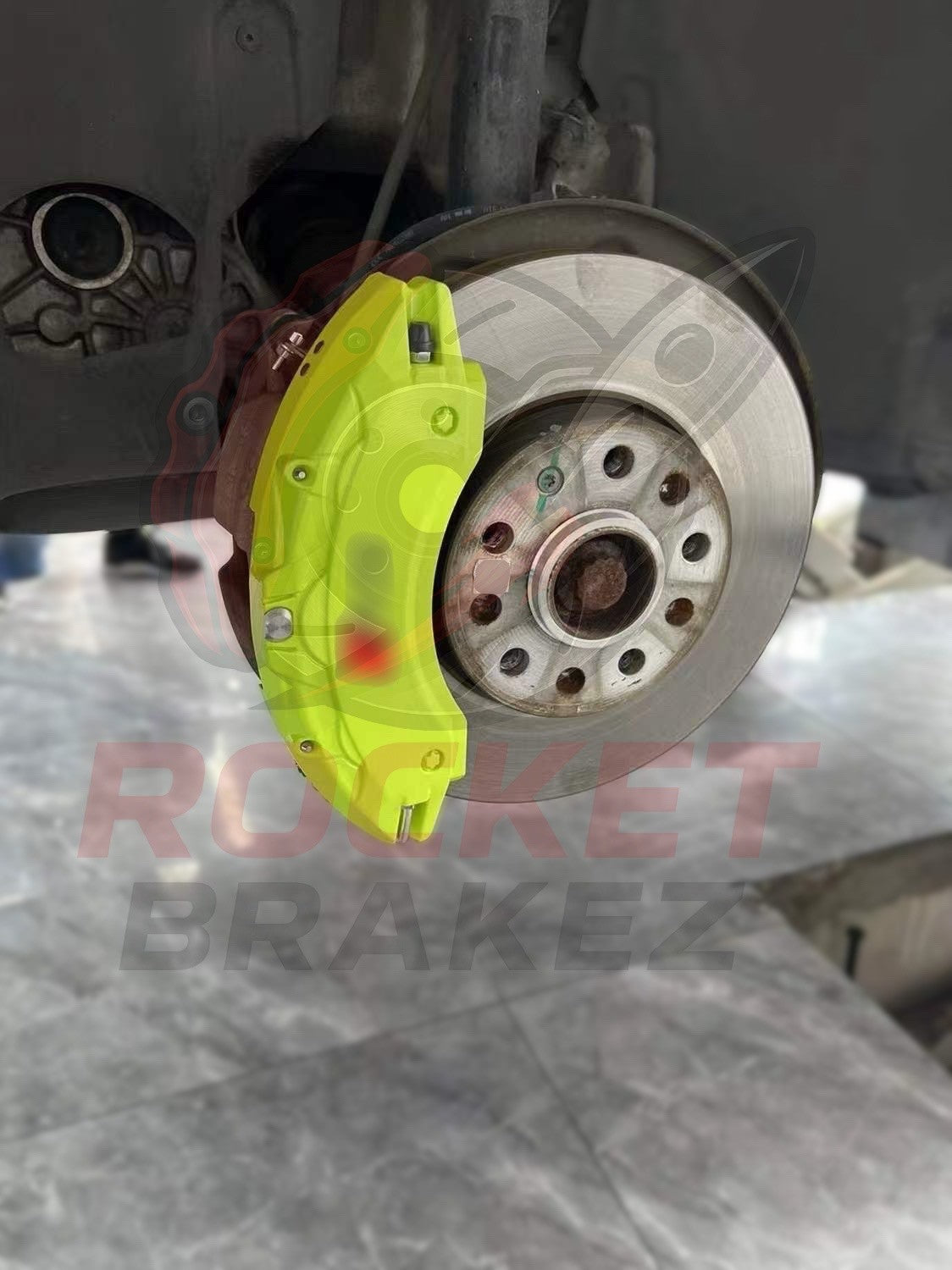 Aftermarket Brake Covers fits on Audi A3 8v 2018 — Full Metal, Custom Fit, 17 Color Options