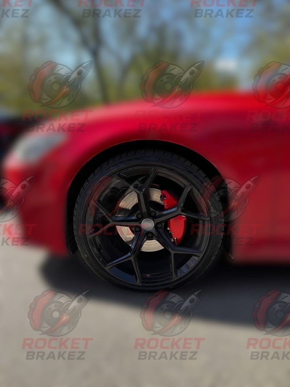 Aftermarket Brake Covers fits on Audi A7 c8 — Full Metal, Custom Fit, 17 Color Options