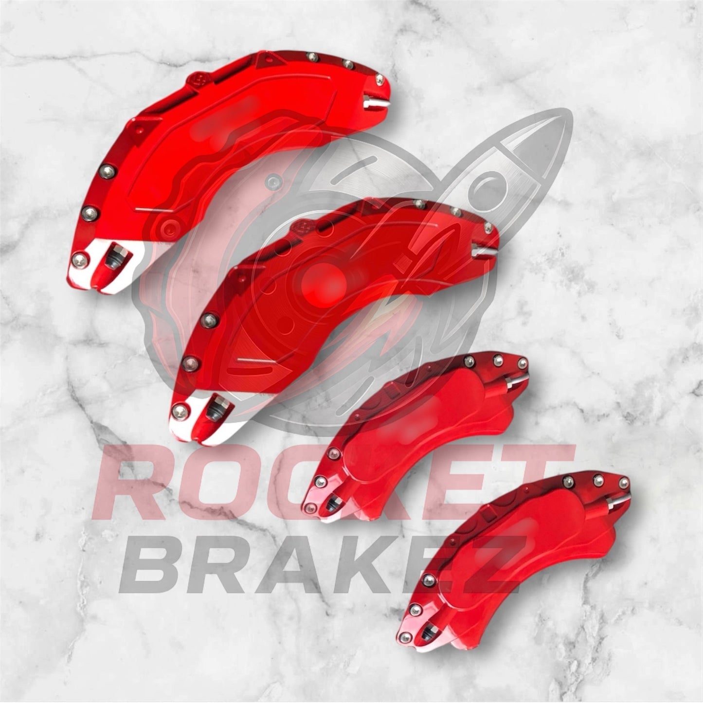 Aftermarket Brake Covers fits on Audi Q3 — Full Metal, Custom Fit, 17 Color Options