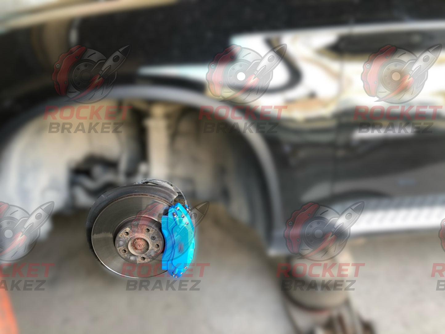 Aftermarket Brake Covers fits on BMW X6 F16 — Full Metal, Custom Fit, 17 Color Options