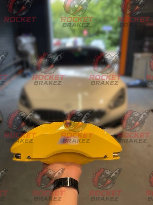 Aftermarket Brake Covers fits on BMW G29 Z4 — Full Metal, Custom Fit, 17 Color Options