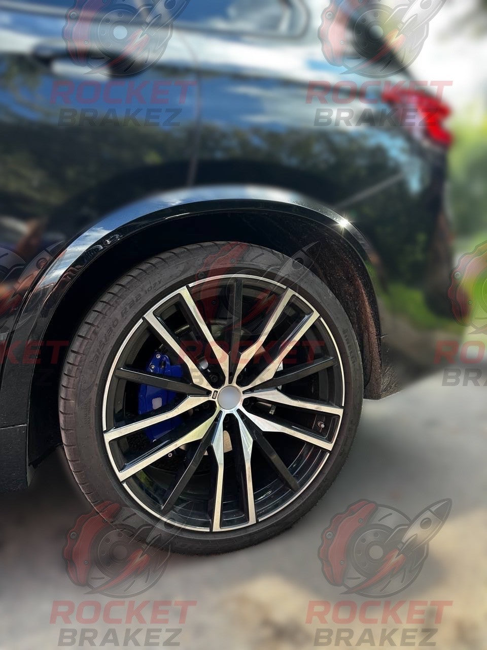 Aftermarket Brake Covers fits on BMW G05 X5 — Full Metal, Custom Fit, 17 Color Options