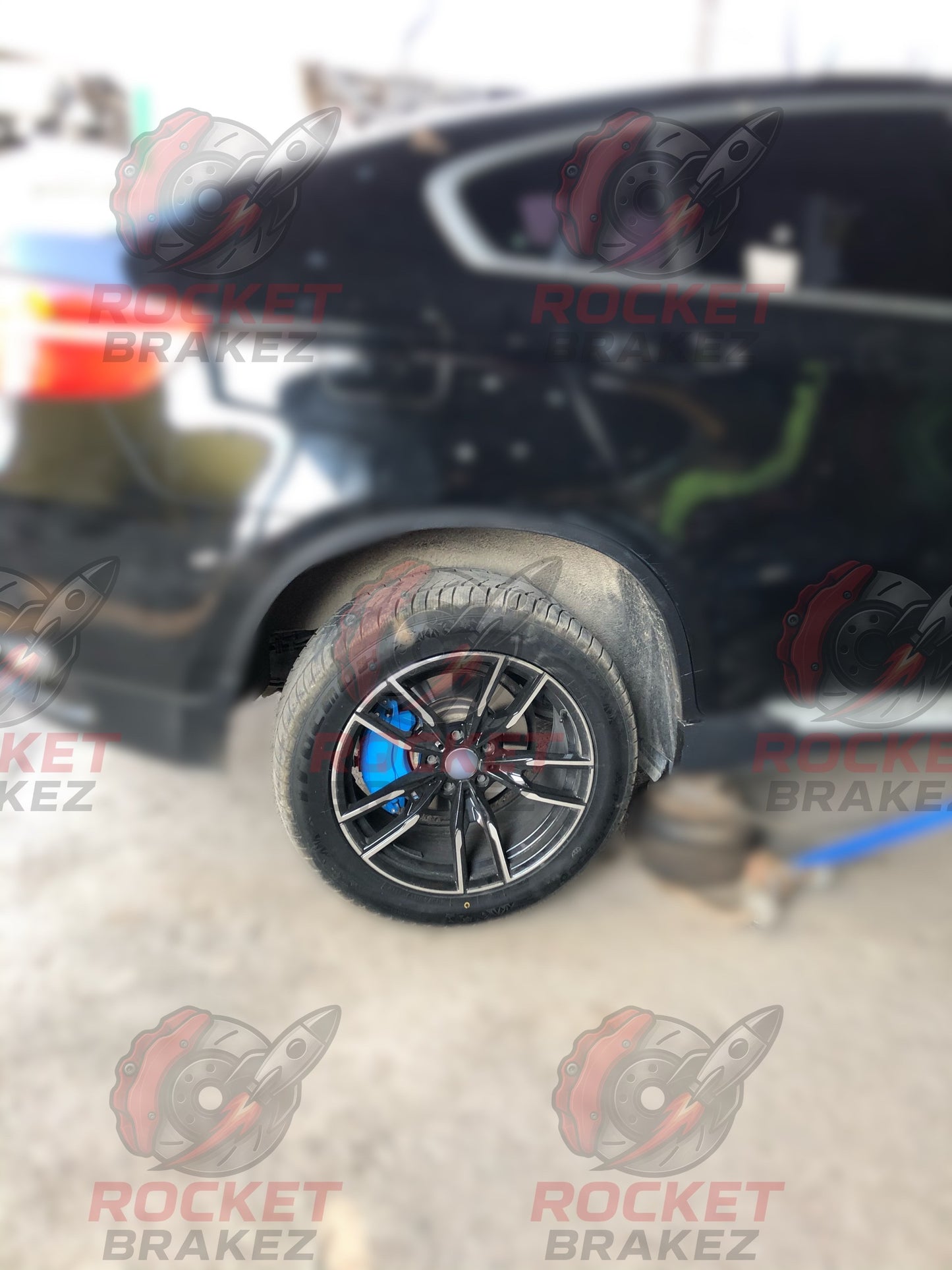 Aftermarket Brake Covers fits on BMW X6 F16 — Full Metal, Custom Fit, 17 Color Options