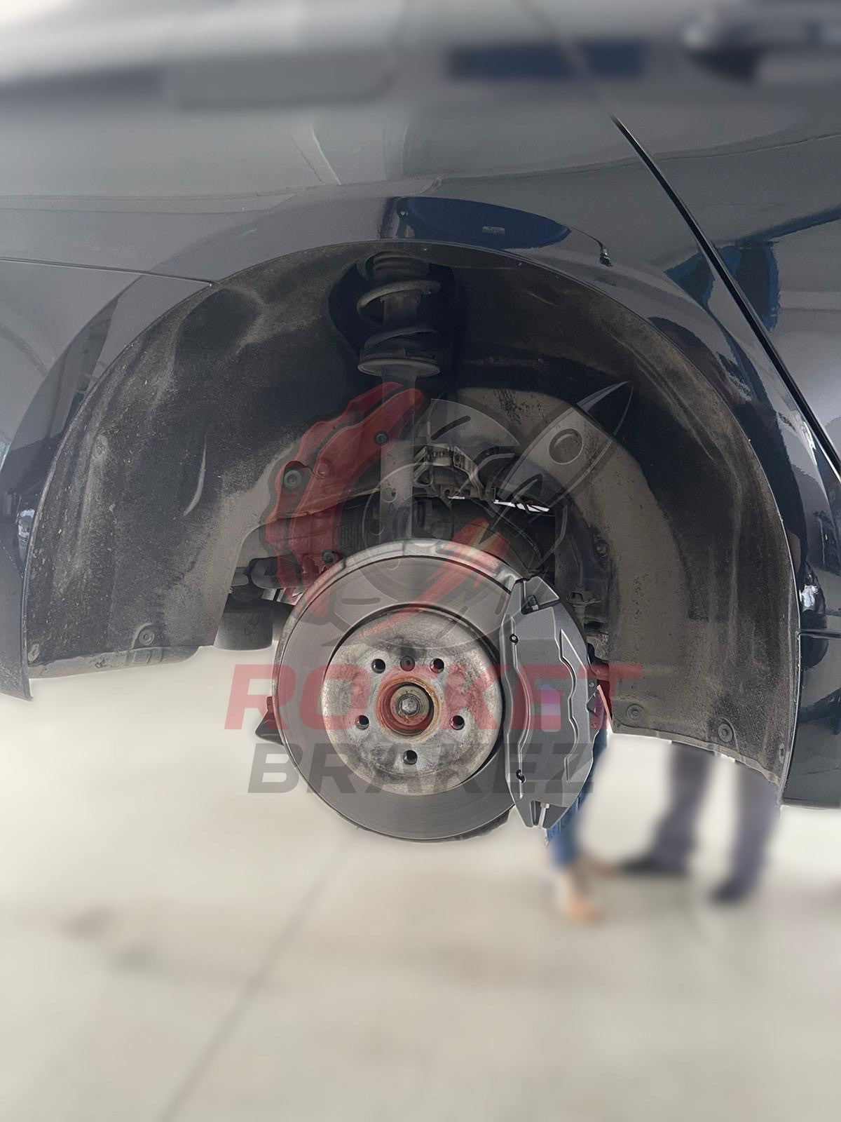 Rocket Brakez Full Metal Brake Caliper Covers for BMW (G30 520d)