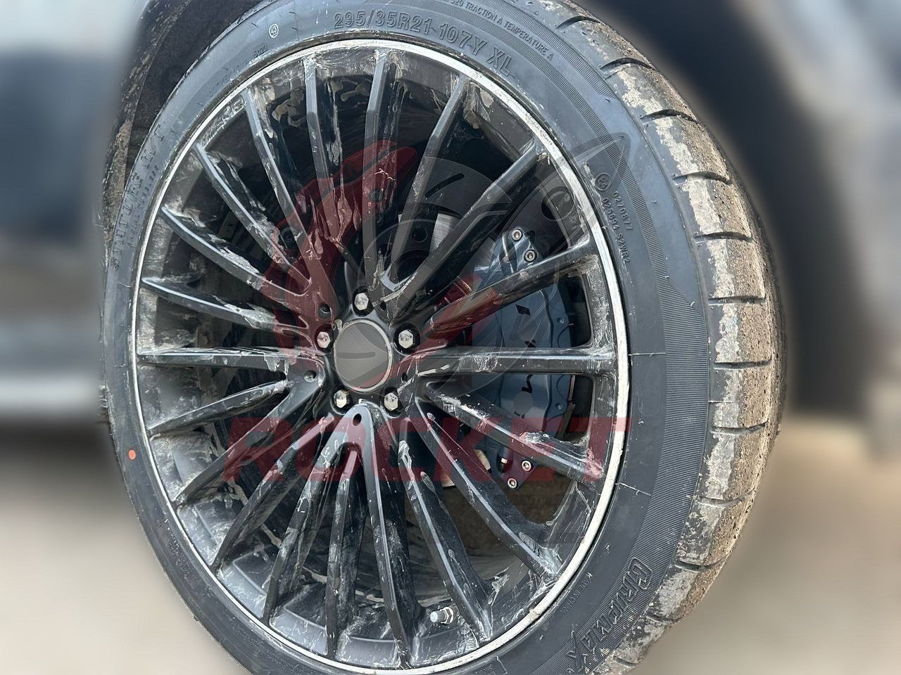 Aftermarket Brake Covers fits on Mercedes GLC — Full Metal, Custom Fit, 17 Color Options