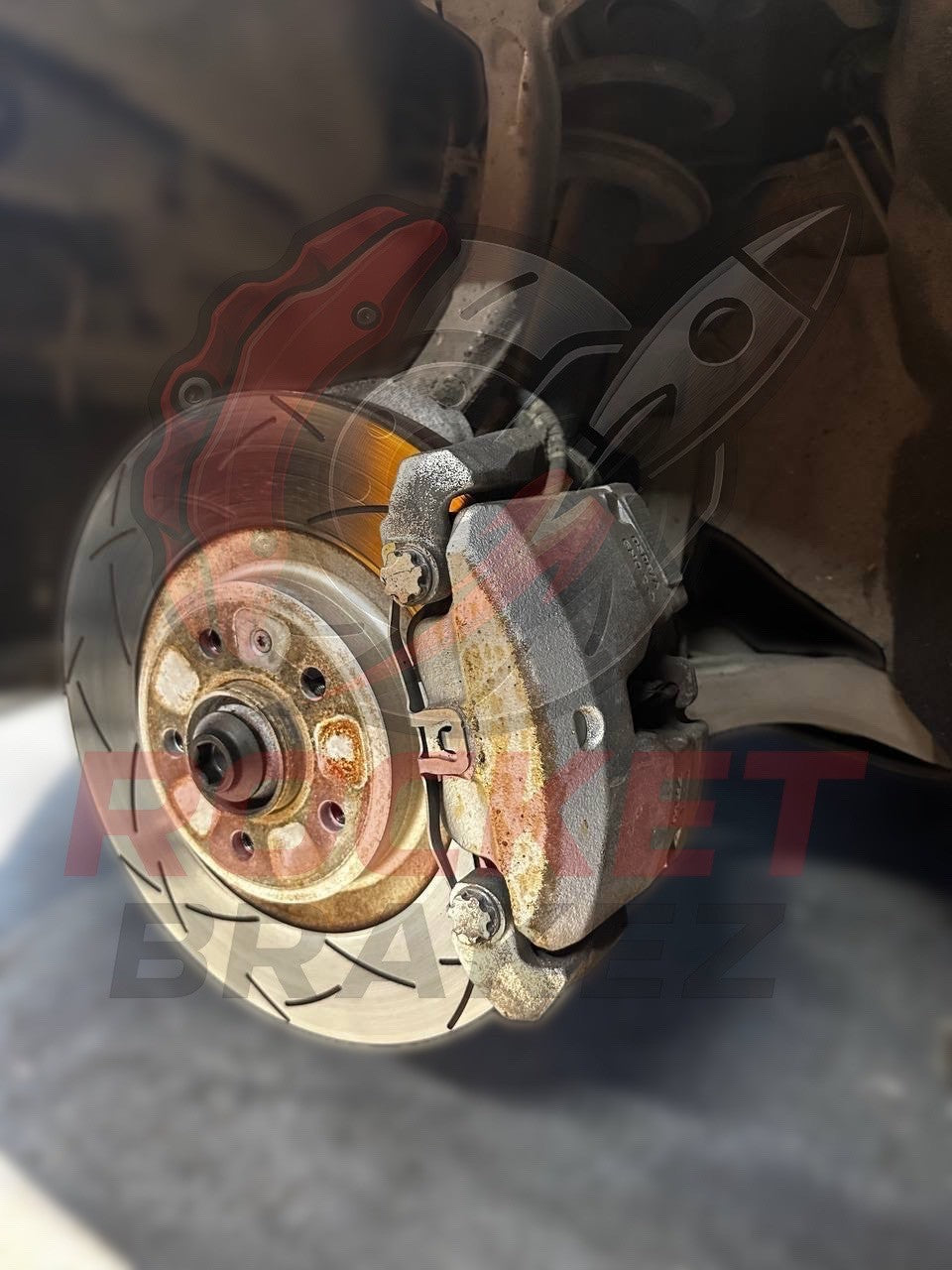 Aftermarket Brake Covers fits on Audi A5 8T 2008 - 2016 — Full Metal, Custom Fit, 17 Color Options
