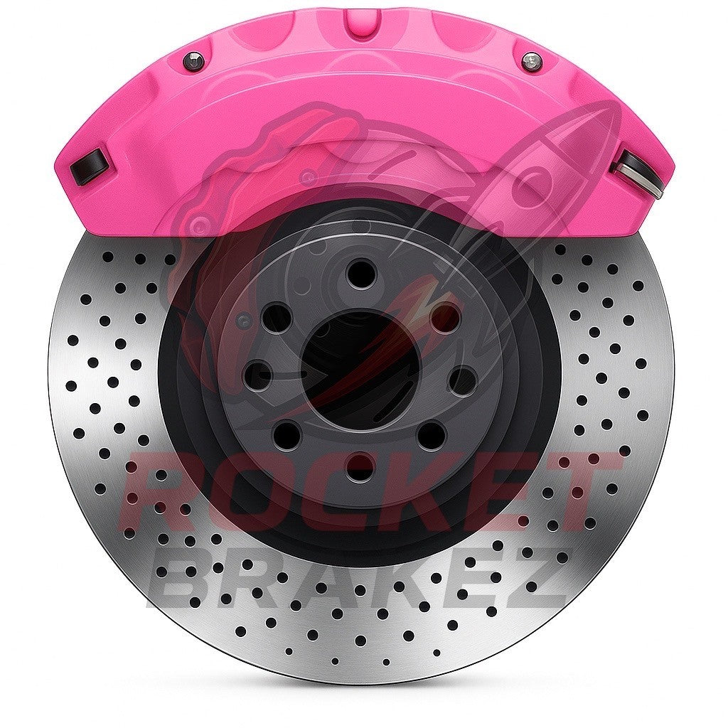 Aftermarket Brake Covers fits on Audi A3 8v 2018 — Full Metal, Custom Fit, 17 Color Options