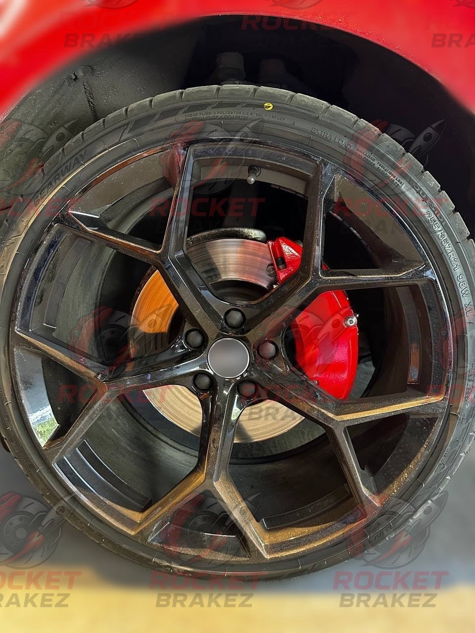 Aftermarket Brake Covers fits on Audi A7 c8 — Full Metal, Custom Fit, 17 Color Options