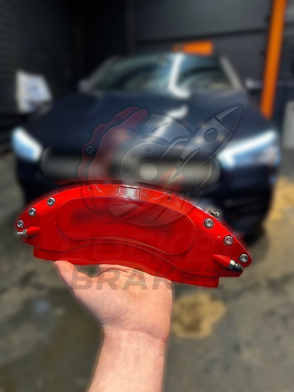 Aftermarket Brake Covers fits on Mercedes CLA — Full Metal, Custom Fit, 17 Color Options