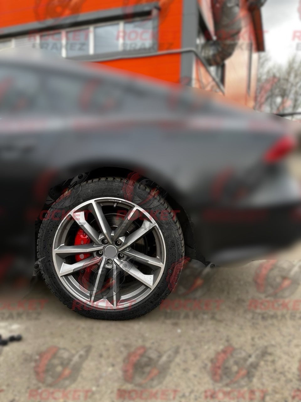 Aftermarket Brake Covers fits on Audi A7 c8 — Full Metal, Custom Fit, 17 Color Options