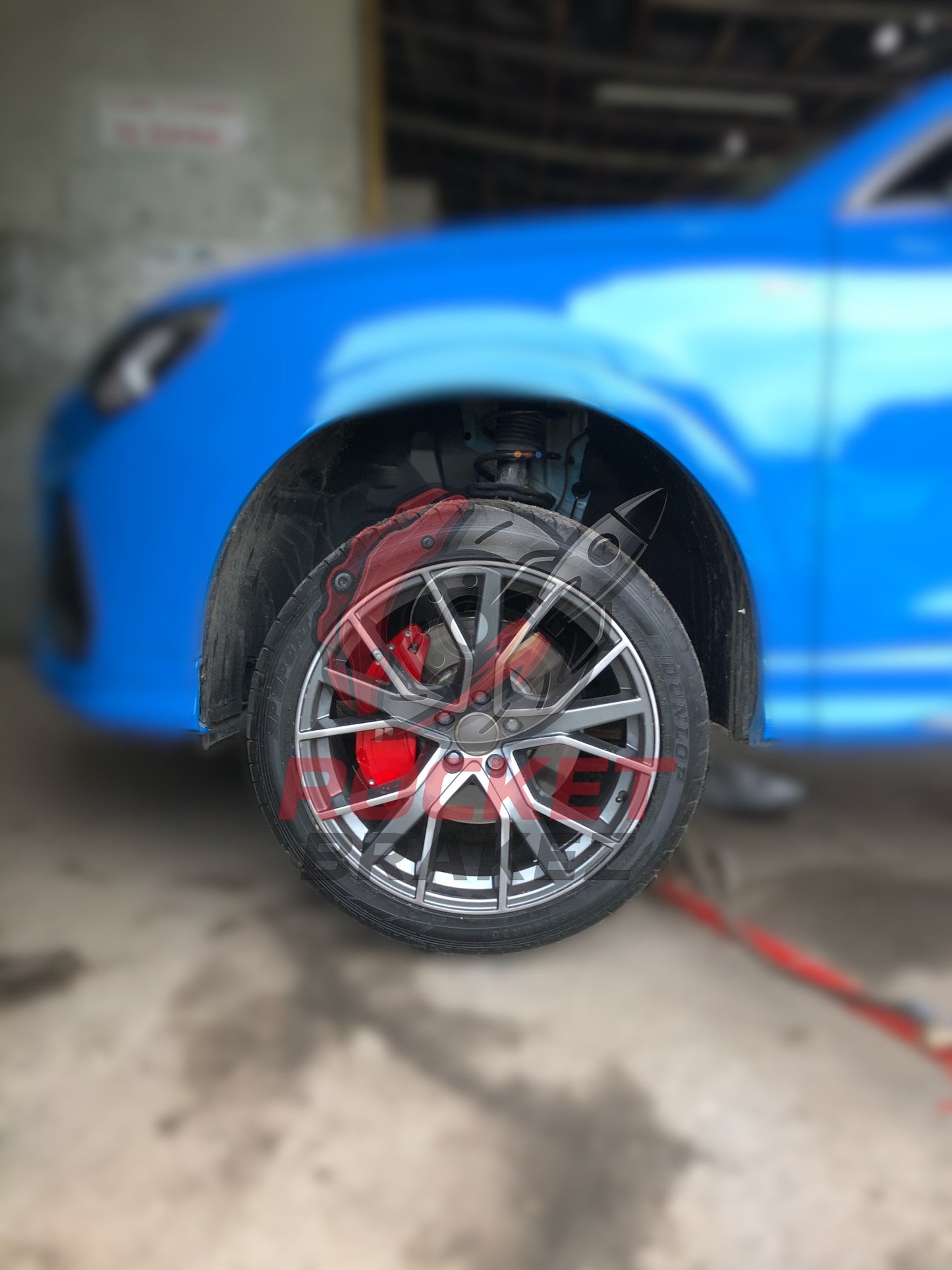 Aftermarket Brake Covers fits on Audi Q3 — Full Metal, Custom Fit, 17 Color Options