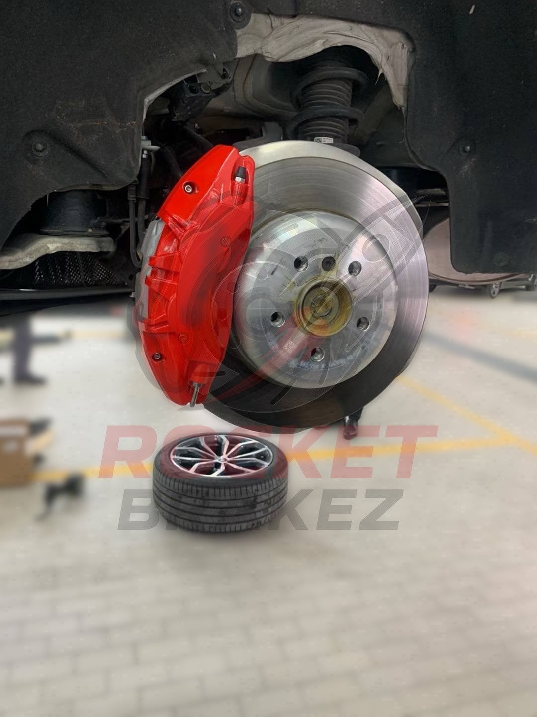 Aftermarket Brake Covers fits on BMW X4 — Full Metal, Custom Fit, 17 Color Options
