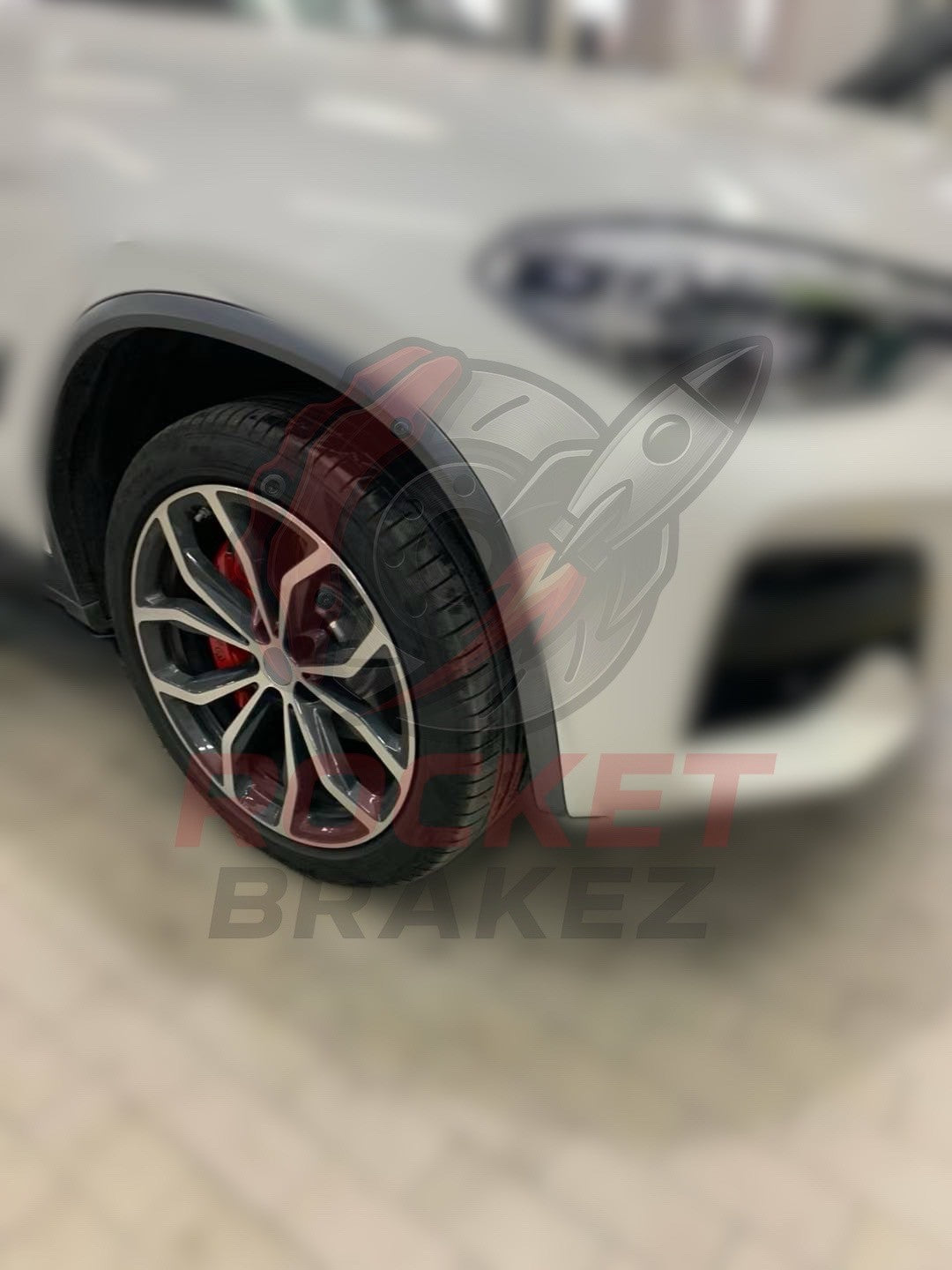 Aftermarket Brake Covers fits on BMW X4 — Full Metal, Custom Fit, 17 Color Options