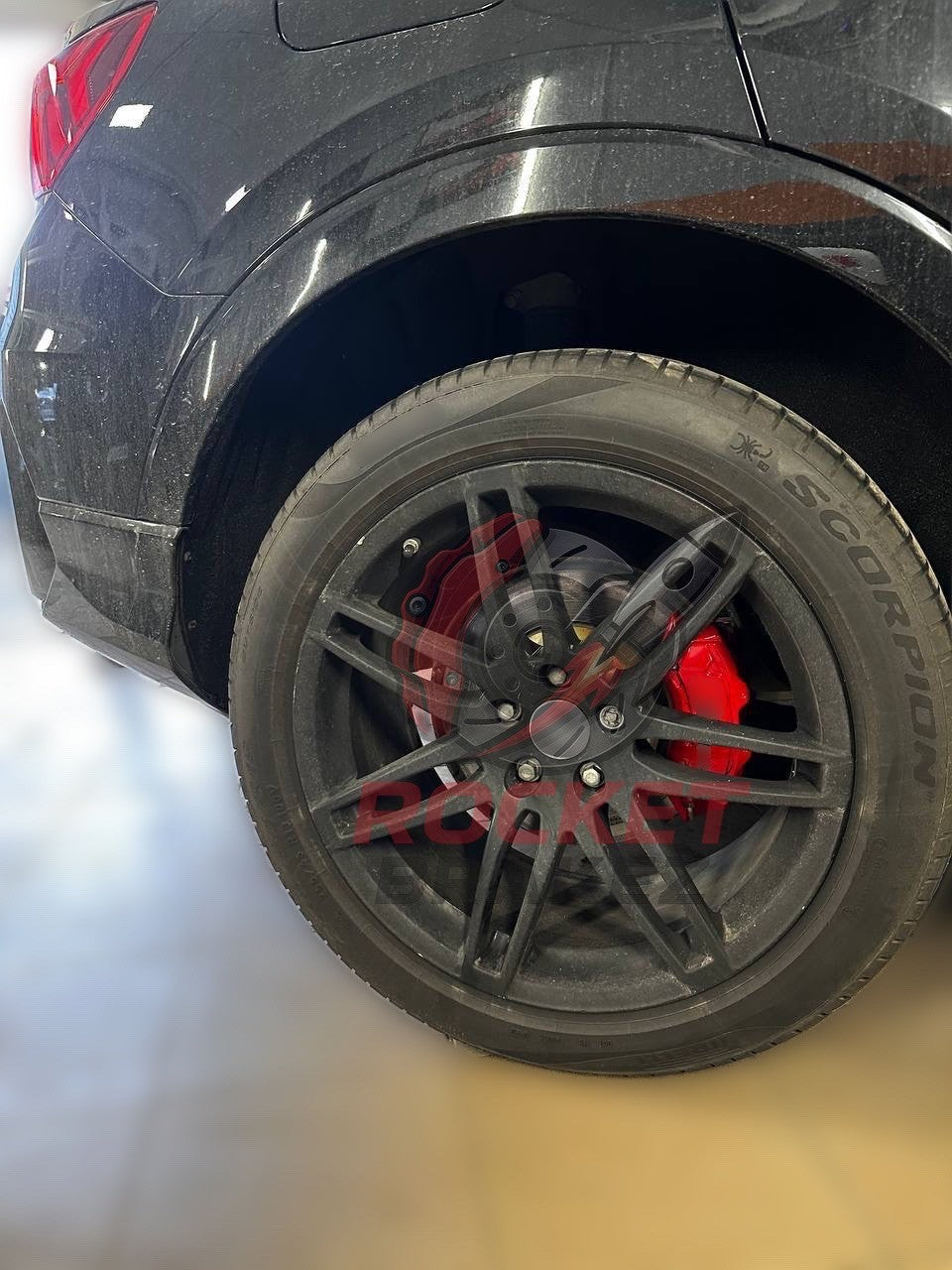 Aftermarket Brake Covers fits on Audi Q3 — Full Metal, Custom Fit, 17 Color Options