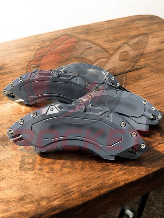 Aftermarket Brake Covers fits on Mercedes GLC — Full Metal, Custom Fit, 17 Color Options