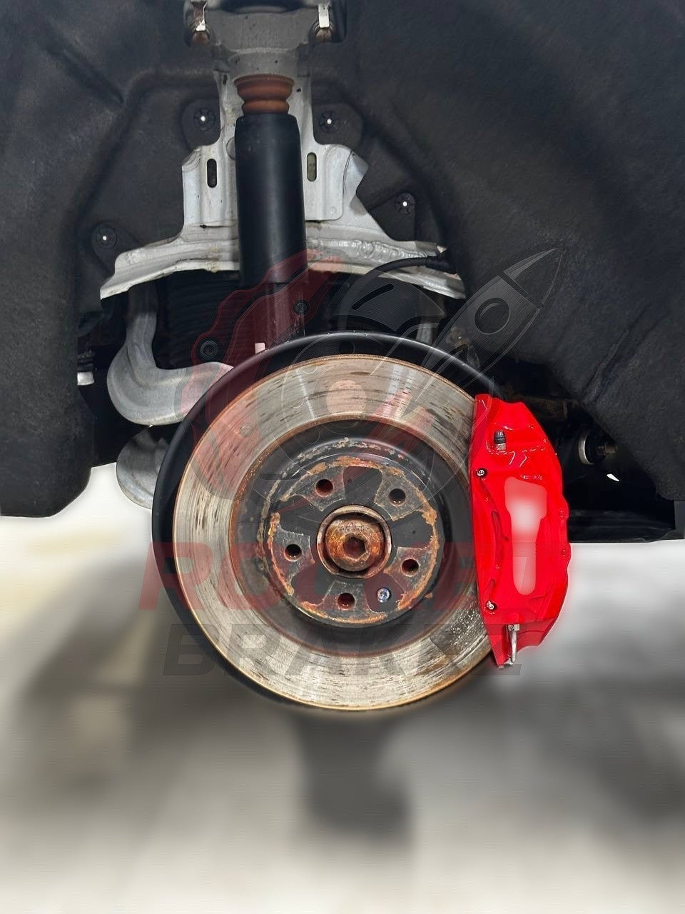 Aftermarket Brake Covers fits on Audi Q7 — Full Metal, Custom Fit, 17 Color Options
