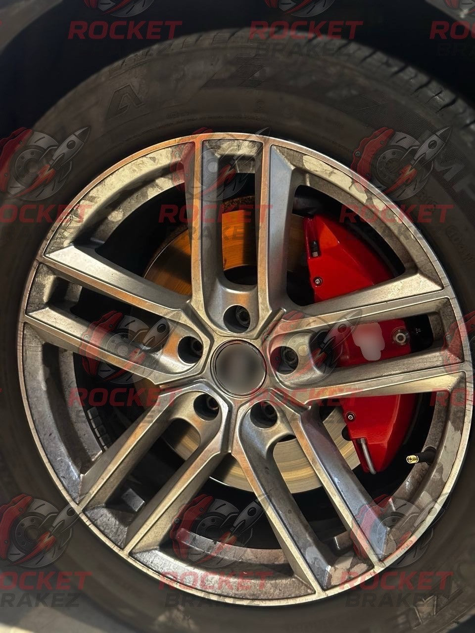 Aftermarket Brake Covers fits on Audi A5 b9 — Full Metal, Custom Fit, 17 Color Options