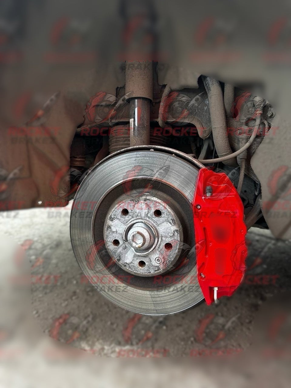 Aftermarket Brake Covers fits on Audi A7 c8 — Full Metal, Custom Fit, 17 Color Options