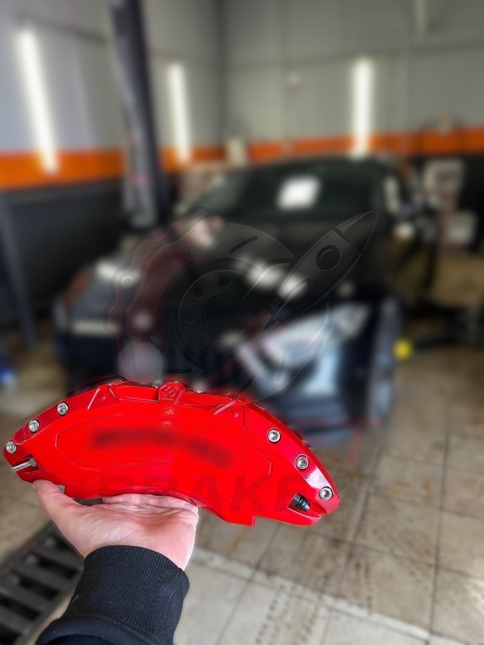 Aftermarket Brake Covers fits on Mercedes CLS — Full Metal, Custom Fit, 17 Color Options