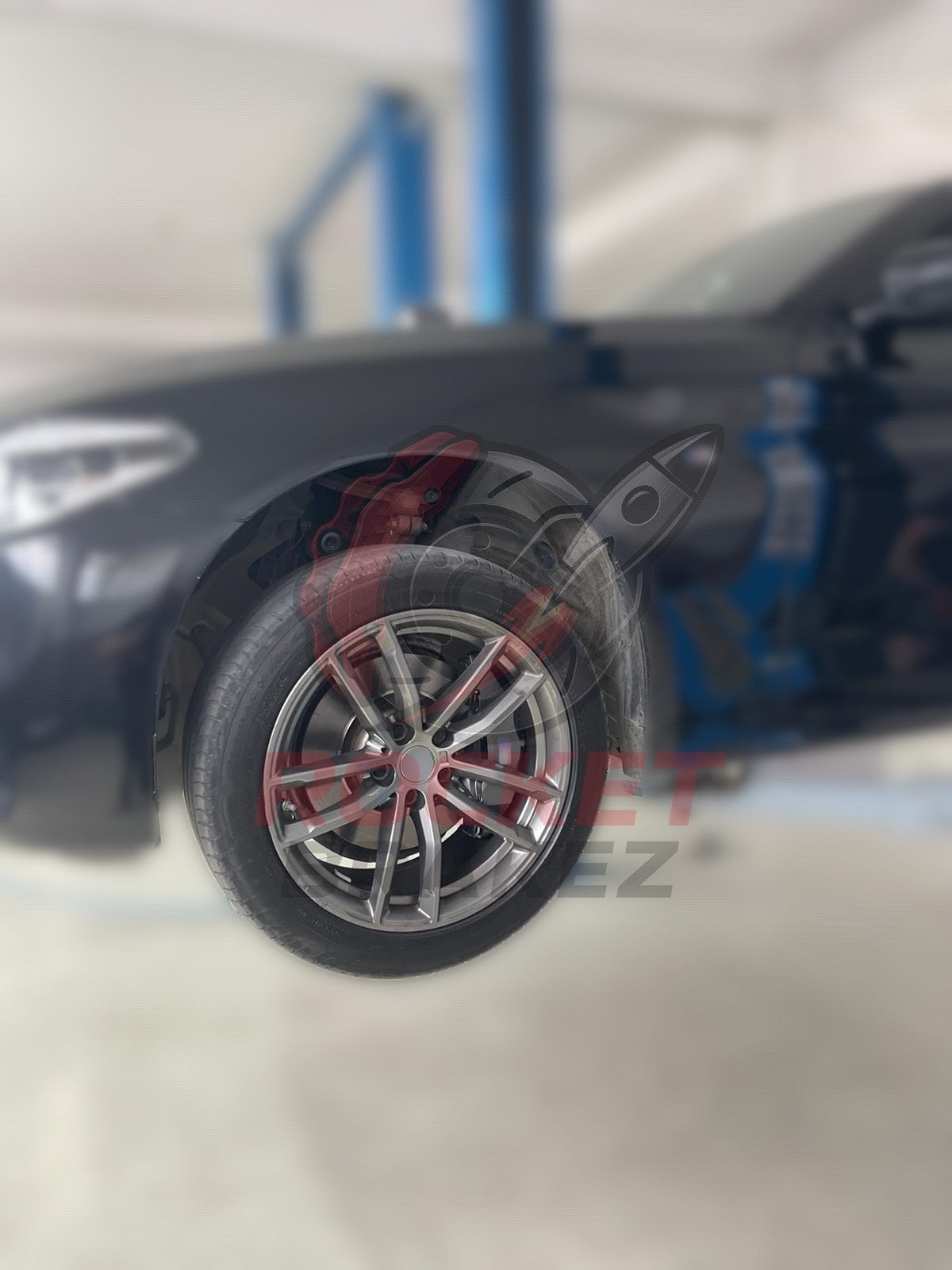 Rocket Brakez Full Metal Brake Caliper Covers for BMW (G30 520d)