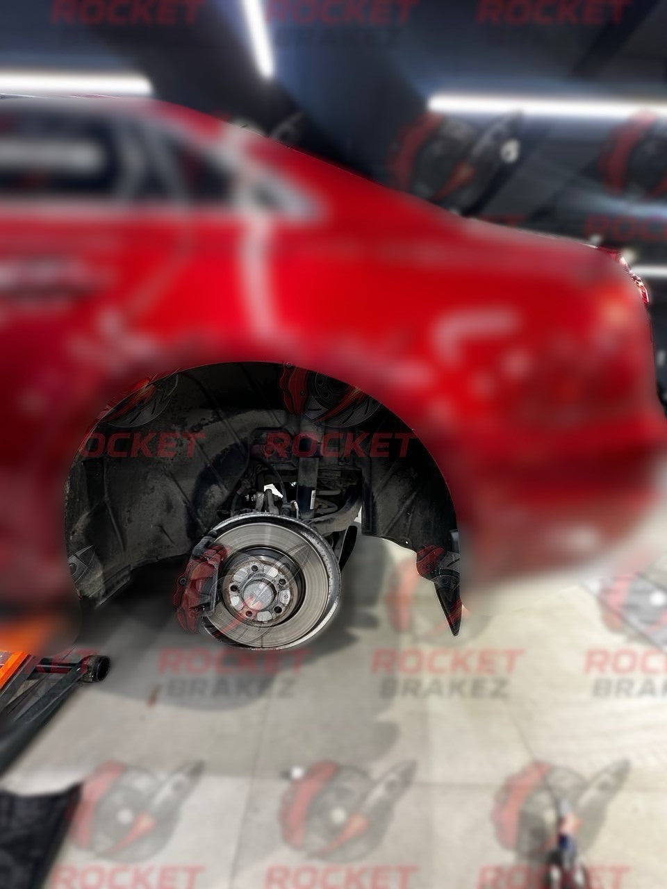 Aftermarket Brake Covers fits on Audi A4 — Full Metal, Custom Fit, 17 Color Options