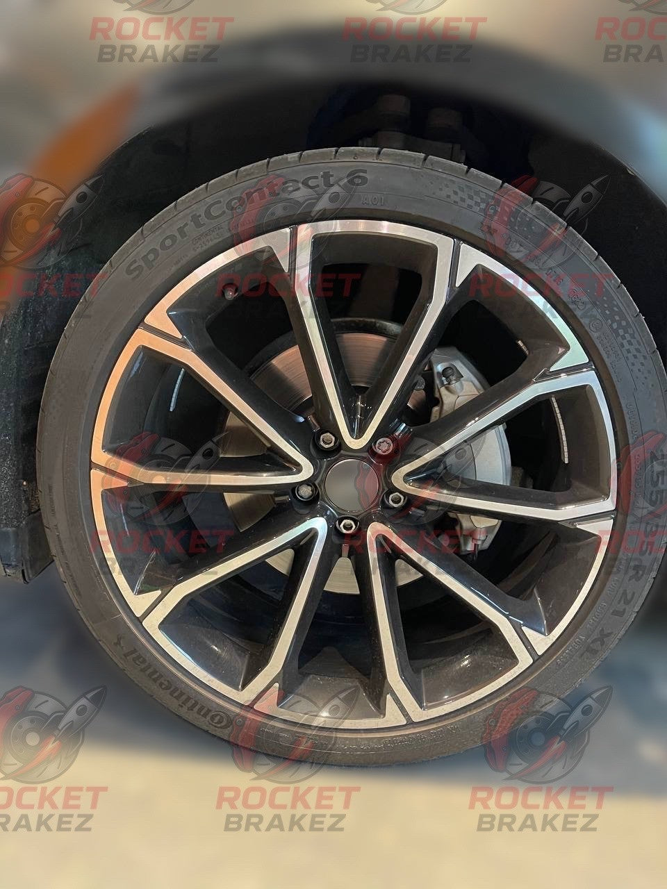 Aftermarket Brake Covers fits on Audi A6 c8 — Full Metal, Custom Fit, 17 Color Options