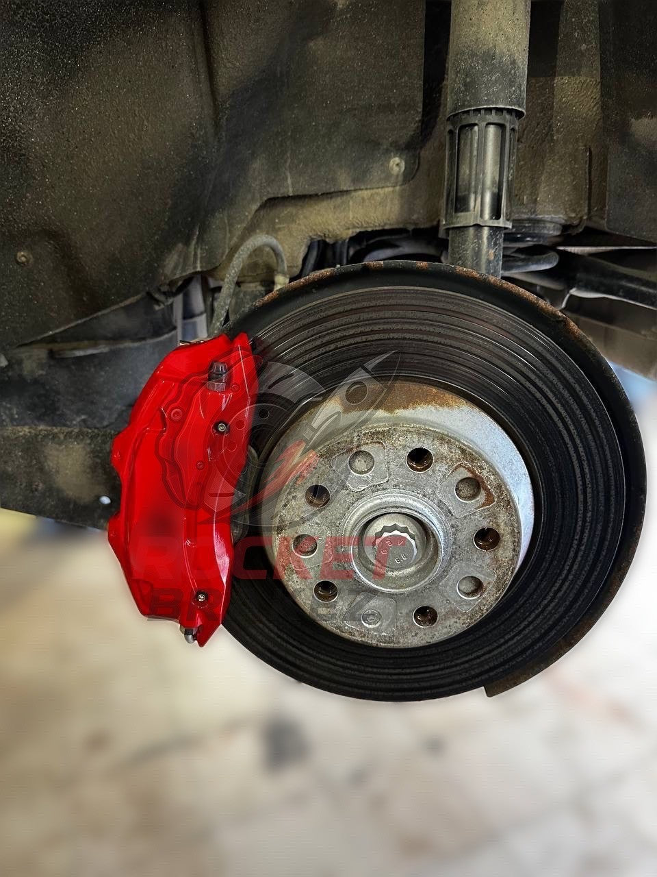 Aftermarket Brake Covers fits on Audi Q3 — Full Metal, Custom Fit, 17 Color Options