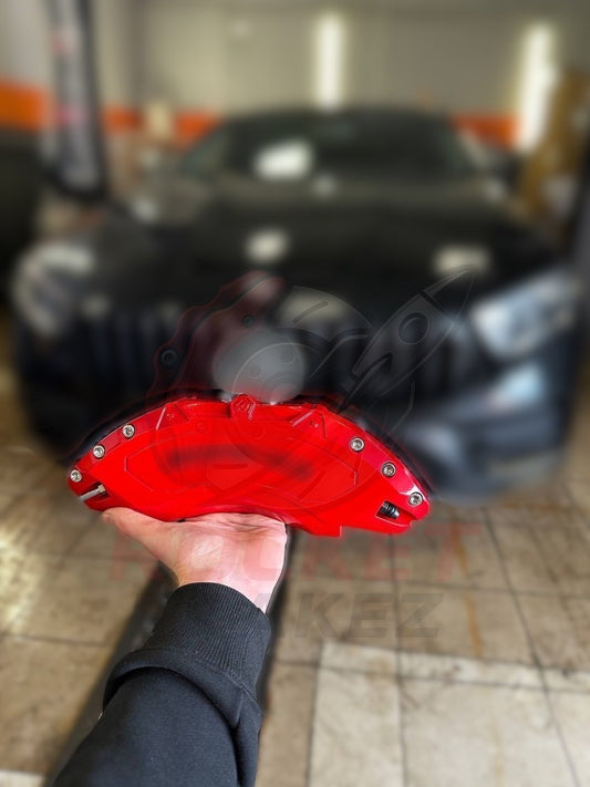 Aftermarket Brake Covers fits on Mercedes CLS — Full Metal, Custom Fit, 17 Color Options