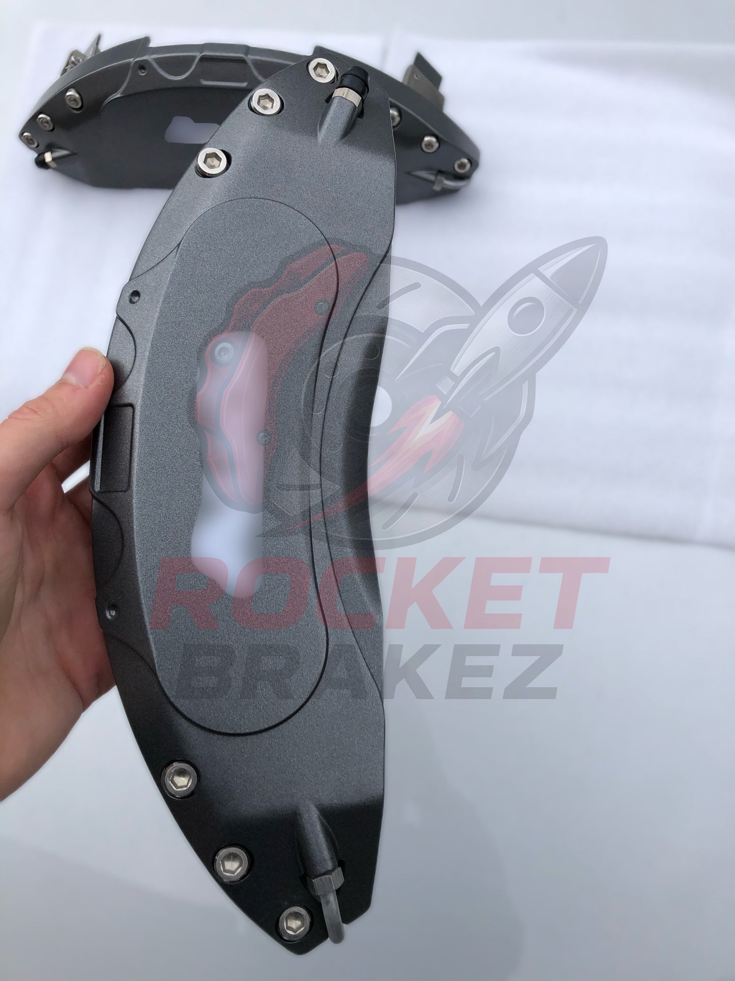 Aftermarket Brake Covers fits on Audi A6 C7 — Full Metal, Custom Fit, 17 Color Options