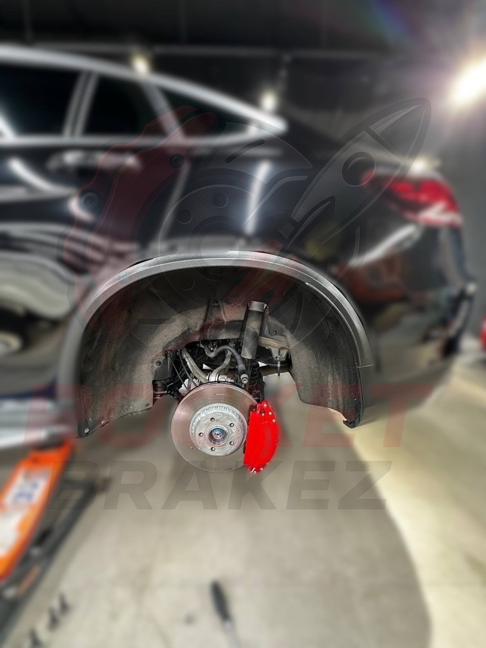 Aftermarket Brake Covers fits on Mercedes GLC — Full Metal, Custom Fit, 17 Color Options