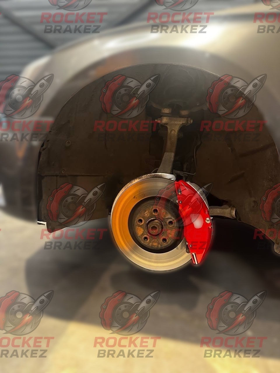 Aftermarket Brake Covers fits on Audi A5 b9 — Full Metal, Custom Fit, 17 Color Options