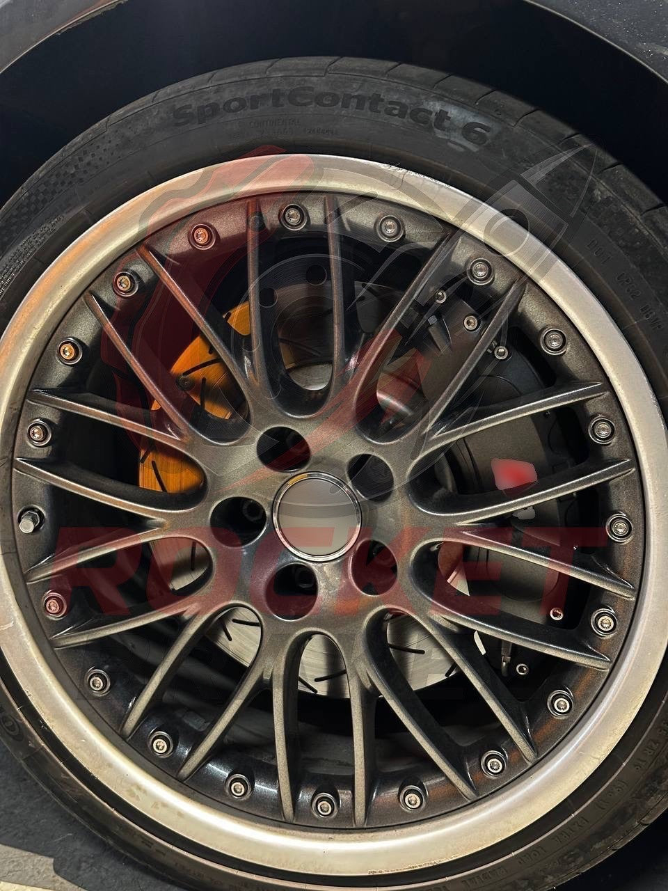 Aftermarket Brake Covers fits on Audi A5 8T 2008 - 2016 — Full Metal, Custom Fit, 17 Color Options