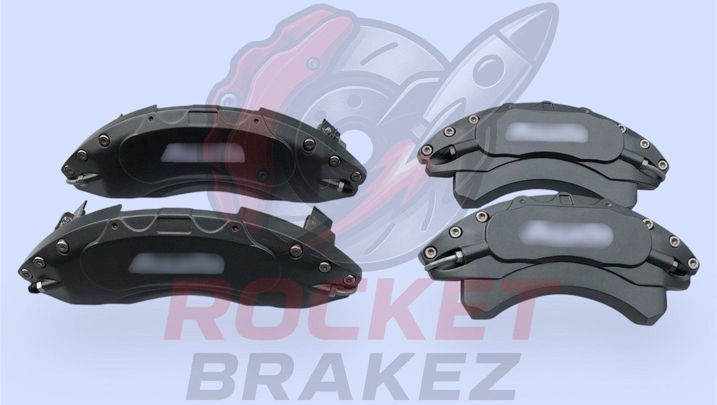 Aftermarket Brake Covers fits on Audi A6 C7 — Full Metal, Custom Fit, 17 Color Options
