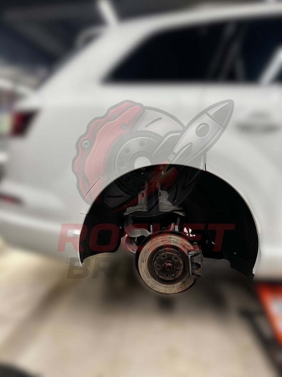 Aftermarket Brake Covers fits on Audi Q7 — Full Metal, Custom Fit, 17 Color Options