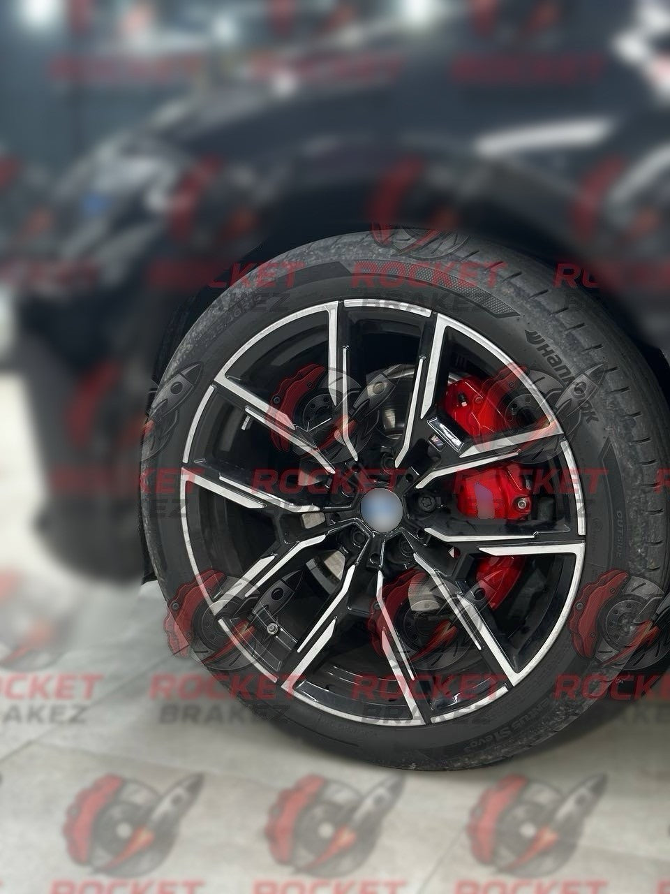 Aftermarket Brake Covers fits on BMW G26 430i xDrive Gran Coupe — Full Metal, Custom Fit, 17 Color Options