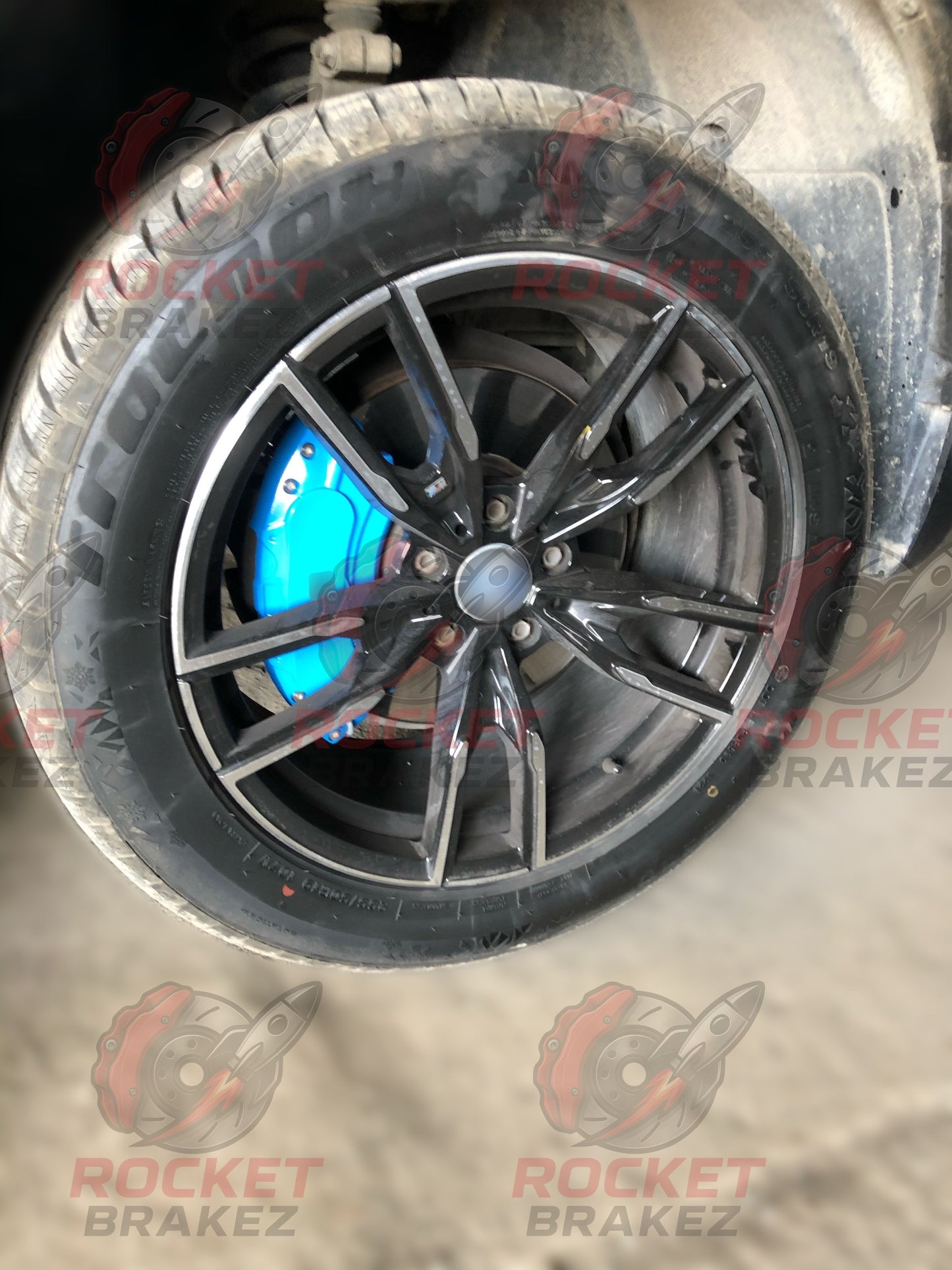 Aftermarket Brake Covers fits on BMW X6 F16 — Full Metal, Custom Fit, 17 Color Options